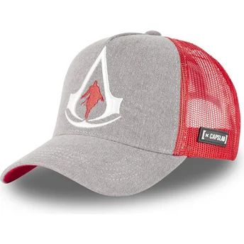 Gorra trucker grå och röd ASC2 B Assassin’s Creed från Capslab