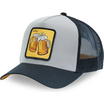 Capslab Beer Cheers CHE Cocktails Grey Trucker Hat