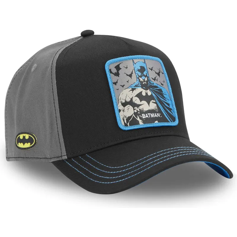 schwarze-snapback-cap-mit-gebogenem-schirm-batman-dc8-got-dc-comics-von-capslab