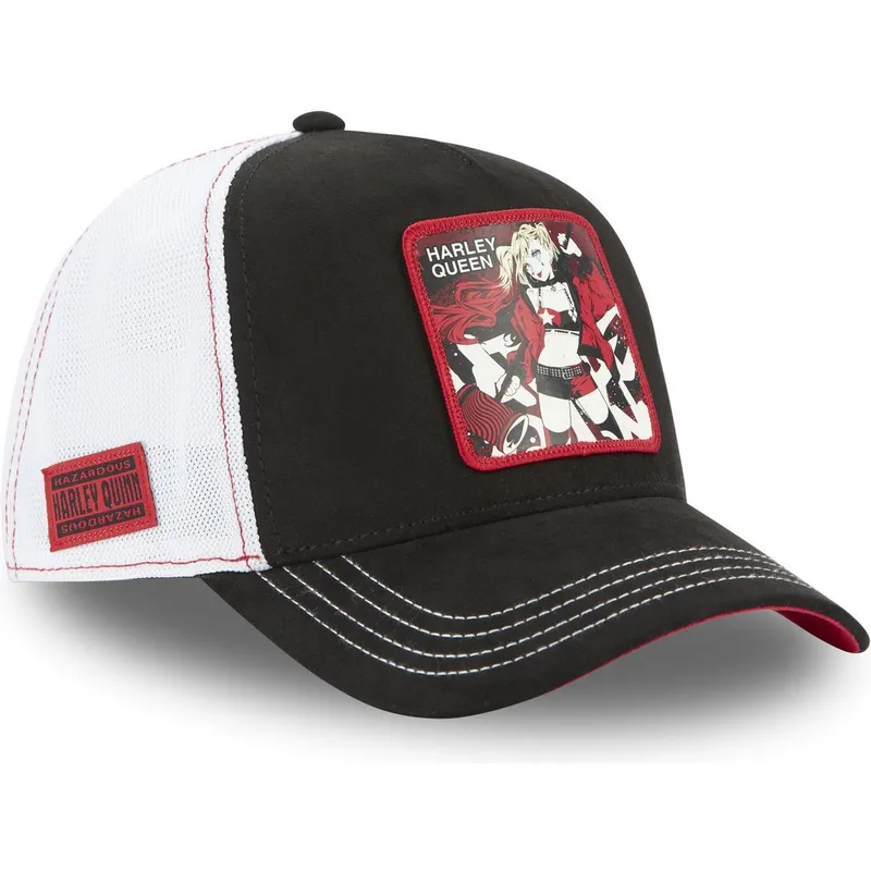 epci-curbata-negru-snapback-dc8-que-harley-quinn-dc-comics-de-capslab