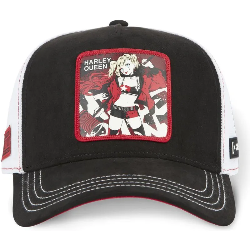 epci-curbata-negru-snapback-dc8-que-harley-quinn-dc-comics-de-capslab