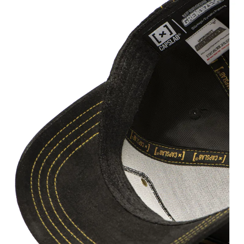 svart-bojd-keps-snapback-robot-grendizer-gol5-gre-fran-capslab