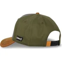 cappello-snapback-nero-verde-e-marrone-con-visiera-curva-diablo-della-tasmania-loo10-taz-looney-tunes-di-capslab