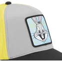 gorra-curva-gris-gul-och-svart-snapback-bugs-bunny-loo11-bep1-looney-tunes-fran-capslab
