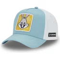 casquette-trucker-bleue-et-blanche-snapback-bugs-bunny-loo11-bep2-looney-tunes-capslab