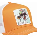 epci-curbata-portocaliu-snapback-loo11-bug2-bugs-bunny-looney-tunes-de-capslab