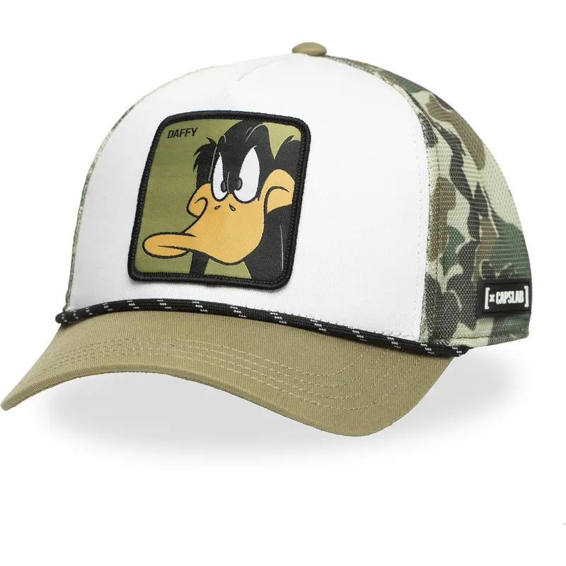capslab-looney-tunes-loo11-cam-vit-och-kamouflage-truckerkeps-med-daffy-duck