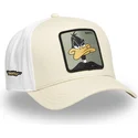 czapka-z-daszkiem-bezowo-biala-snapback-kaczor-daffy-loo11-daf2-looney-tunes-od-capslab