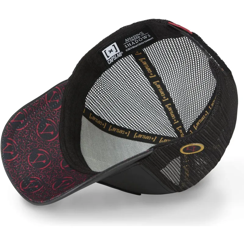 schwarze-trucker-cap-yasuke-yas-assassins-creed-von-capslab