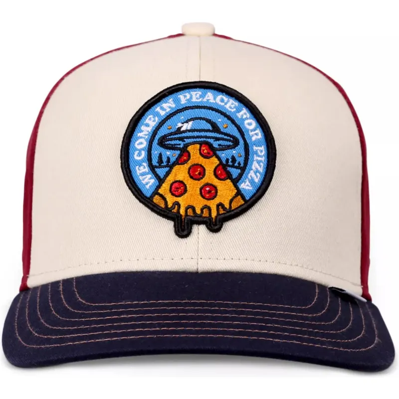czapka-z-daszkiem-bezowa-czerwona-i-niebieska-snapback-dla-chlopca-peace-pizza-food-od-djinns