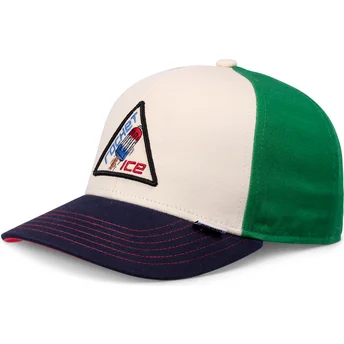 Cap curbată multicolor snapback pentru copii de Djinns