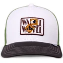 djinns-waffle-food-vit-gron-och-svart-snapback-bojd-keps-for-barn