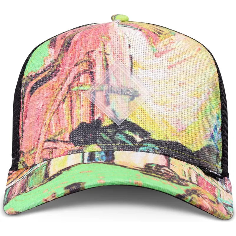 epci-curbata-papagal-snapback-hft-painting-de-djinns