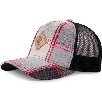 Gorra trucker gris HFT EmboCheck de Djinns