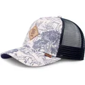 epci-curbata-bleumarin-snapback-hft-deer-pattern-de-djinns