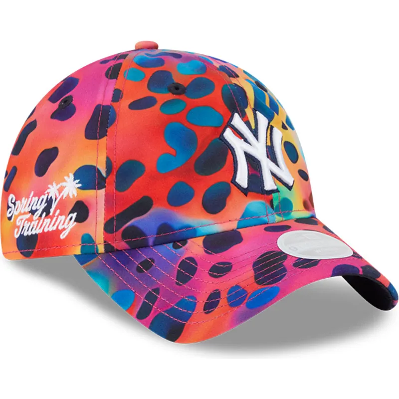 epci-curbata-papagal-reglabila-9twenty-spots-spring-training-fan-pack-2025-de-new-york-yankees-mlb-de-new-era