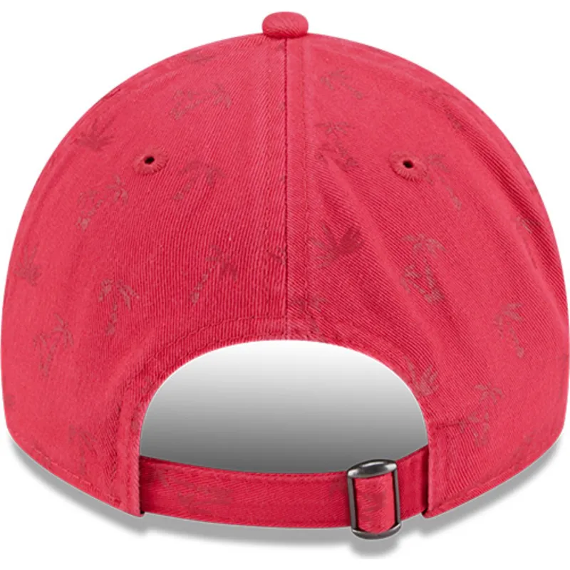 berretto-rosa-con-visiera-curva-regolabile-per-donna-9twenty-pattern-spring-training-fan-pack-2025-dei-new-york-yankees-mlb-di-n