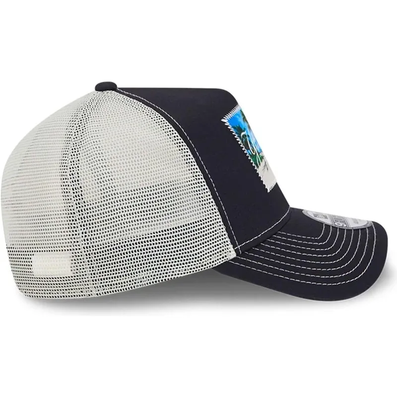 epci-curbata-bleumarin-snapback-9forty-a-frame-patch-spring-training-fan-pack-2025-de-new-york-yankees-mlb-de-new-era