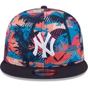 gorra-plana-multicolor-snapback-9fifty-printed-spring-training-fan-pack-2025-de-new-york-yankees-mlb-de-new-era