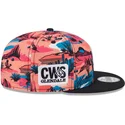 casquette-plate-multicolore-snapback-9fifty-printed-spring-training-fan-pack-2025-chicago-white-sox-mlb-new-era