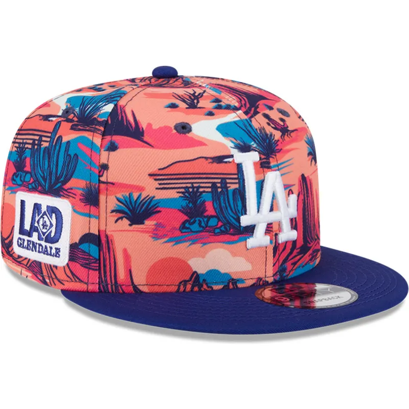 epci-plata-papagal-snapback-9fifty-printed-spring-training-fan-pack-2025-de-los-angeles-dodgers-mlb-de-new-era