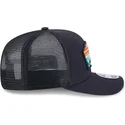 casquette-trucker-bleue-marine-9seventy-stretch-snap-mesh-spring-training-fan-pack-2025-new-york-yankees-mlb-new-era