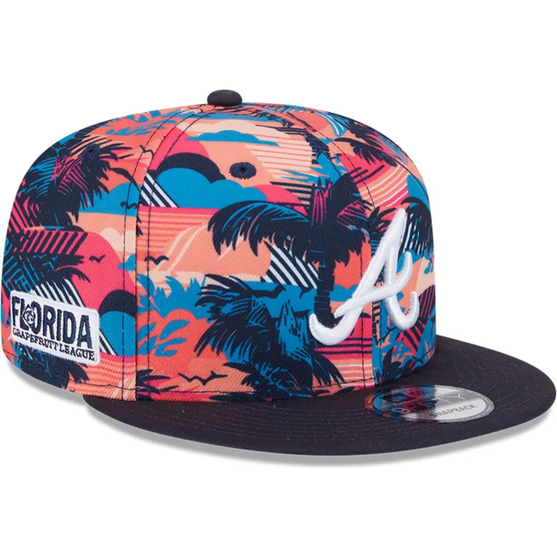 epci-plata-papagal-snapback-9fifty-printed-spring-training-fan-pack-2025-de-atlanta-braves-mlb-de-new-era