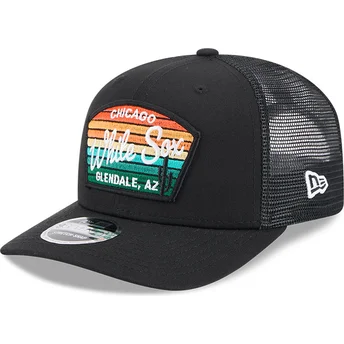 Καπέλο trucker μαύρο 9SEVENTY Stretch Snap Mesh Spring Training Fan Pack 2025 των Chicago White Sox MLB της New Era