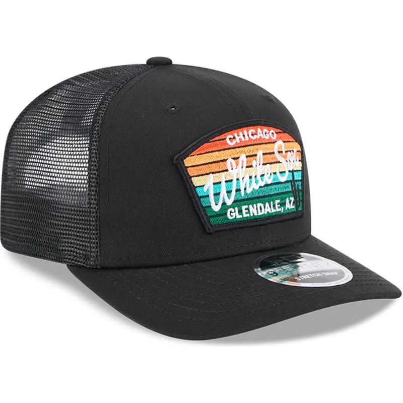 epci-curbata-negru-snapback-9seventy-stretch-snap-mesh-spring-training-fan-pack-2025-de-chicago-white-sox-mlb-de-new-era
