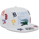 biala-plaska-czapka-snapback-9fifty-scatter-spring-training-fan-pack-2025-z-logo-mlb-grapefruit-league-od-new-era