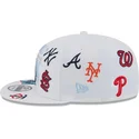 epci-plata-alb-snapback-9fifty-scatter-spring-training-fan-pack-2025-de-mlb-de-new-era
