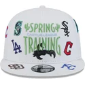 epci-plata-alb-snapback-9fifty-scatter-spring-training-fan-pack-2025-de-mlb-de-new-era