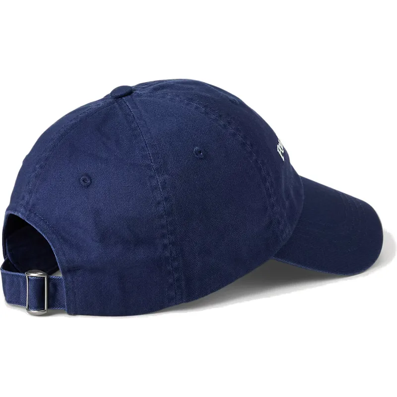 berretto-curvo-blu-navy-regolabile-classic-sport-di-polo-ralph-lauren