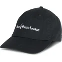 cappellino-curvo-nero-regolabile-classic-sport-di-polo-ralph-lauren