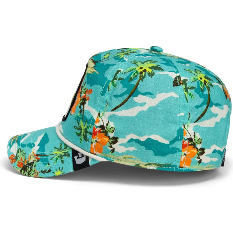 blaue-snapback-kappe-mit-gebogenem-schirm-libelle-buzzed-hapy-our-salty-rim-the-farm-von-goorin-bros
