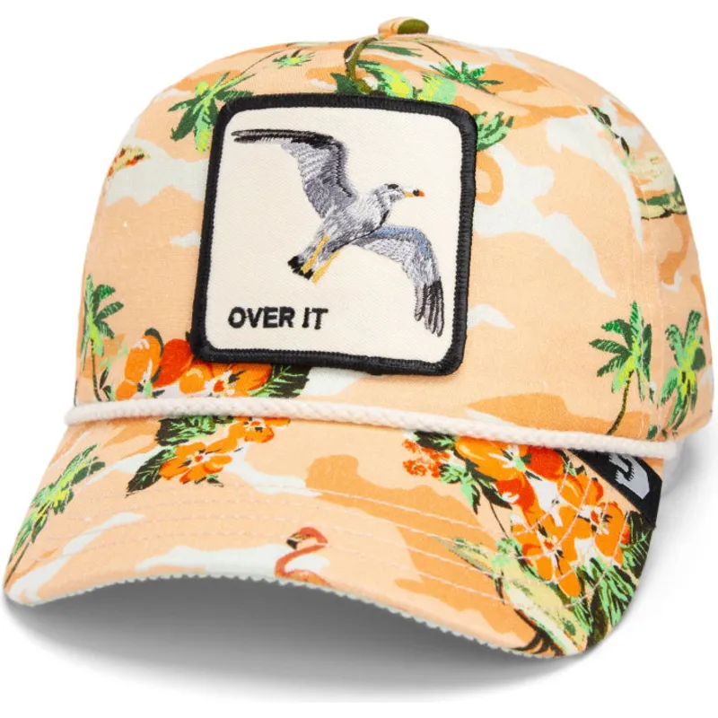 gorra-curva-marrone-snapback-gabbiano-over-it-quittin-time-salty-rim-the-farm-di-goorin-bros