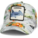 weisses-snapback-cap-mit-gebogenem-schirm-hammerhai-hammered-nailed-it-salty-rim-the-farm-von-goorin-bros