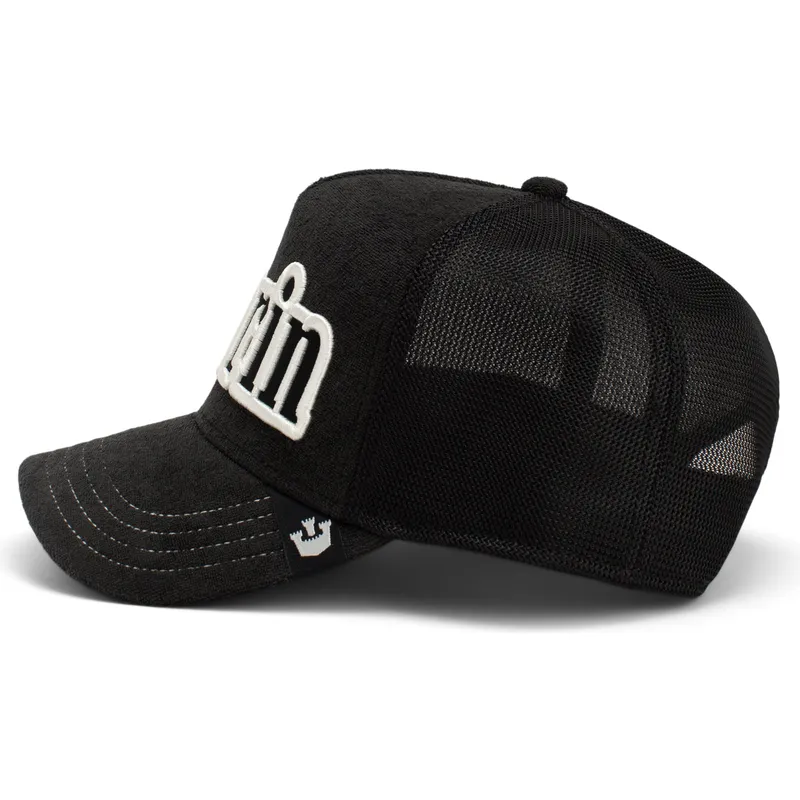 epci-curbata-negru-snapback-full-flavor-wordmark-french-terry-the-farm-de-goorin-bros