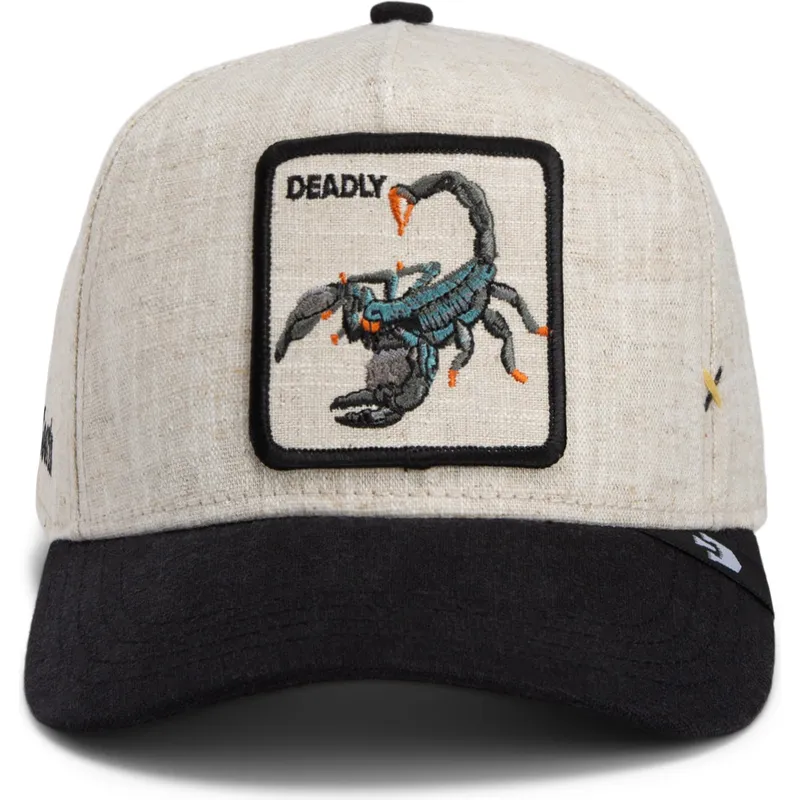 epci-curbata-bej-snapback-deadly-lethal-linen-rugged-comfort-the-farm-de-goorin-bros