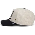 czapka-z-daszkiem-bezowo-czarna-snapback-skorpion-deadly-lethal-linen-rugged-comfort-the-farm-od-goorin-bros