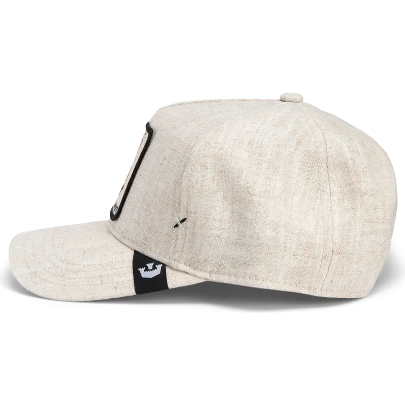 berretto-snapback-beige-bandit-coyote-cloth-rugged-comfort-the-farm-di-goorin-bros