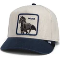 goorin-bros-curved-brim-horse-rogue-thread-rebel-rugged-comfort-the-farm-beige-and-navy-blue-snapback-cap