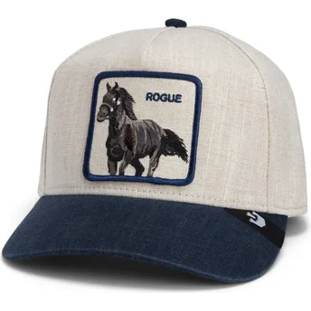 Șepci curbată bej snapback Rogue Thread Rebel Rugged Comfort The Farm de Goorin Bros.