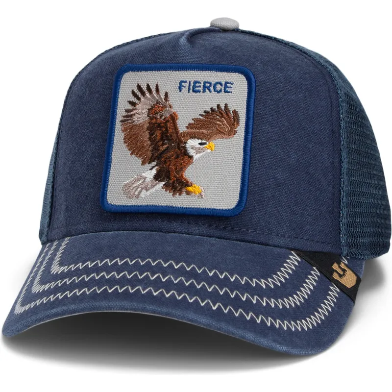 trucker-cap-navyblau-adler-fierce-bird-of-prey-core-canvas-the-farm-von-goorin-bros
