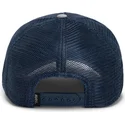 casquette-trucker-bleue-marine-aigle-fierce-bird-of-prey-core-canvas-the-farm-goorin-bros