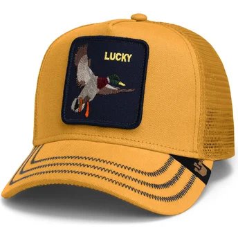 Casquette trucker jaune canard Lucky Gotta Be Quicker Core Canvas The Farm Goorin Bros.