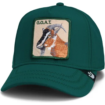 Grön böjd snapback-keps get G.O.A.T. Greatest Field 100 The Farm av Goorin Bros.