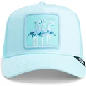 goorin-bros-flamingo-mirage-squad-chroma-wave-the-farm-blue-trucker-hat