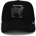 epci-curbata-negru-snapback-the-suede-sheep-global-core-micro-suede-the-farm-de-goorin-bros