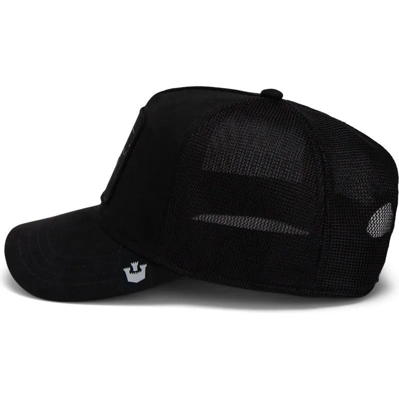 epci-curbata-negru-snapback-daddy-the-suede-spider-global-core-micro-suede-the-farm-de-goorin-bros
